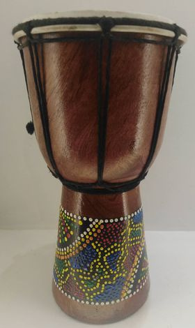 Wooden Djembe 12'' - καφέ |  Djembes στο Pegasus Music Store